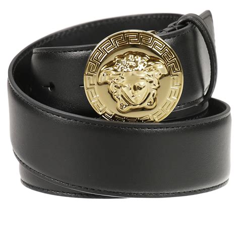 black versace belt men|designer belt buckles for men.